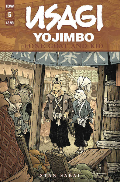 Usagi Yojimbo Lone Goat & Kid #6 (Of 6)