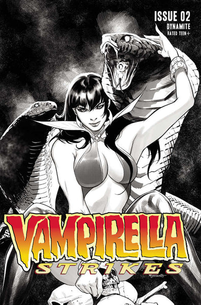 Vampirella Strikes #2 Cover H 20 Copy Variant Edition Segovia Black & White