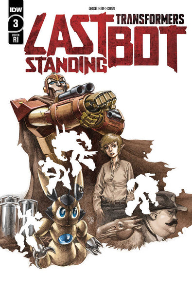 Transformers Last Bot Standing #3 Cover E 10 Copy Su Variant Edition (Net