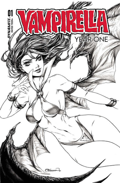 Vampirella Year One #1 Cover L 30 Copy Variant Edition Turner Black & White