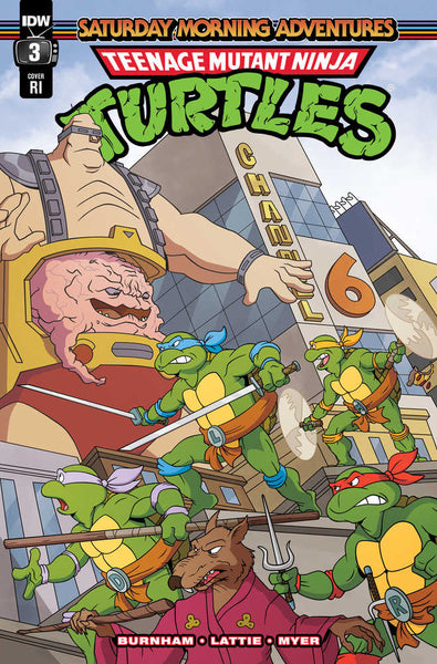 Teenage Mutant Ninja Turtles Saturday Morning Adventures #3 Cover D 10 Copy Variant Edition