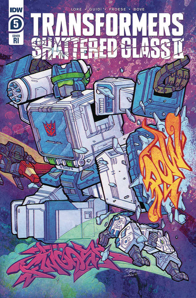 Transformers Shattered Glass II #5 Cover C 10 Copy Maher Variant Edition