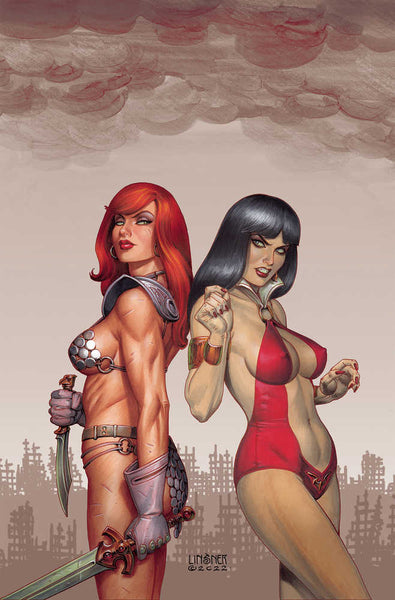 Vampirella vs Red Sonja #1 Cover K 30 Copy Variant Edition Linsner Virgin