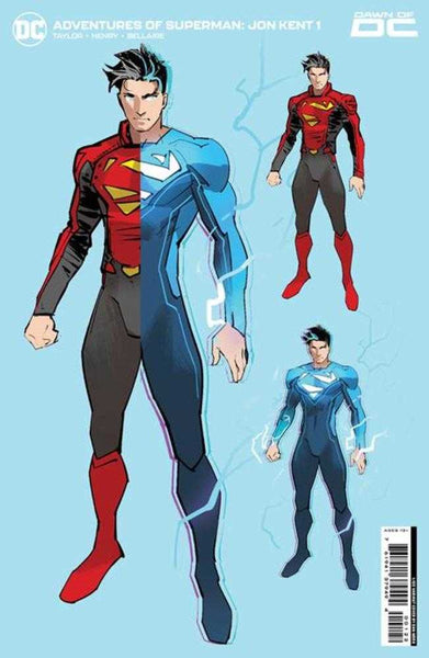 Adventures Of Superman Jon Kent #1 (Of 6) Cover K 1 in 100 Dan Mora Design Spot Gloss Variant